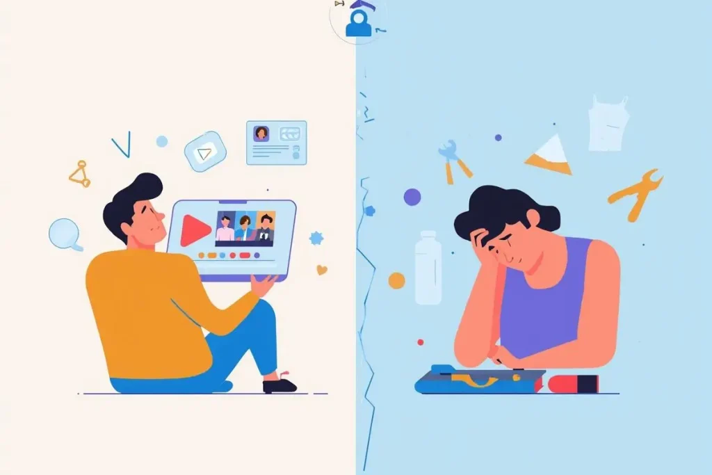 video-based learning gap